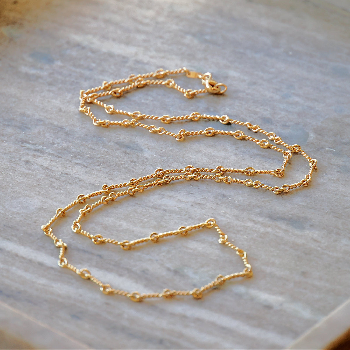 Heritage Kette 18K Gelbgold 84 cm