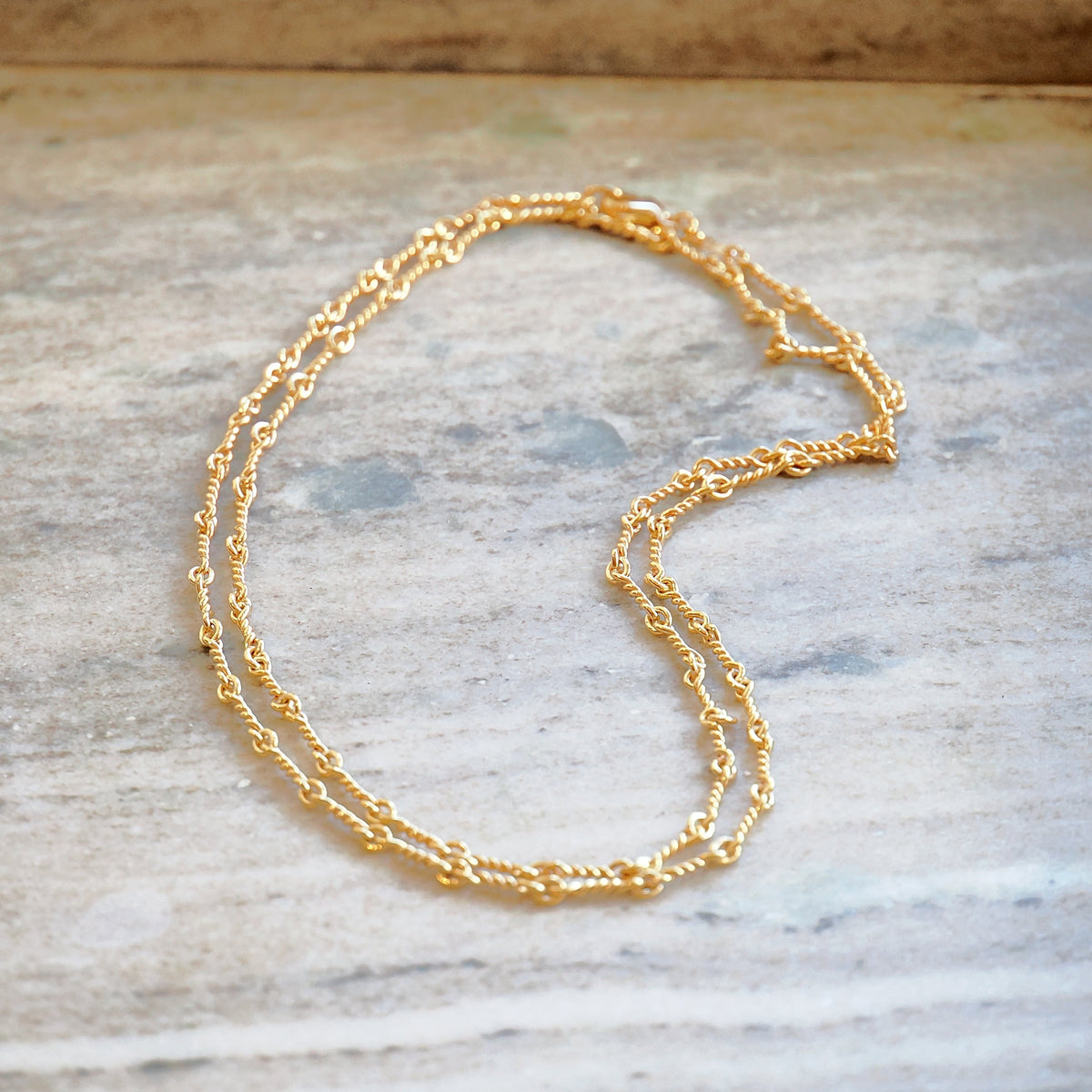 Heritage Kette 18K Gelbgold 84 cm