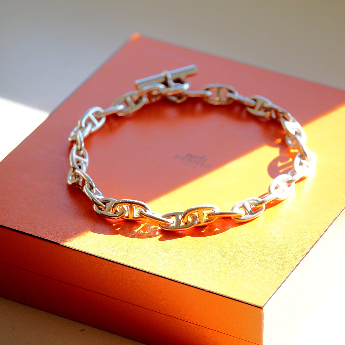 Chaine d'Ancre Halskette GM mit passenden Ohrringen  925 Sterling Silber