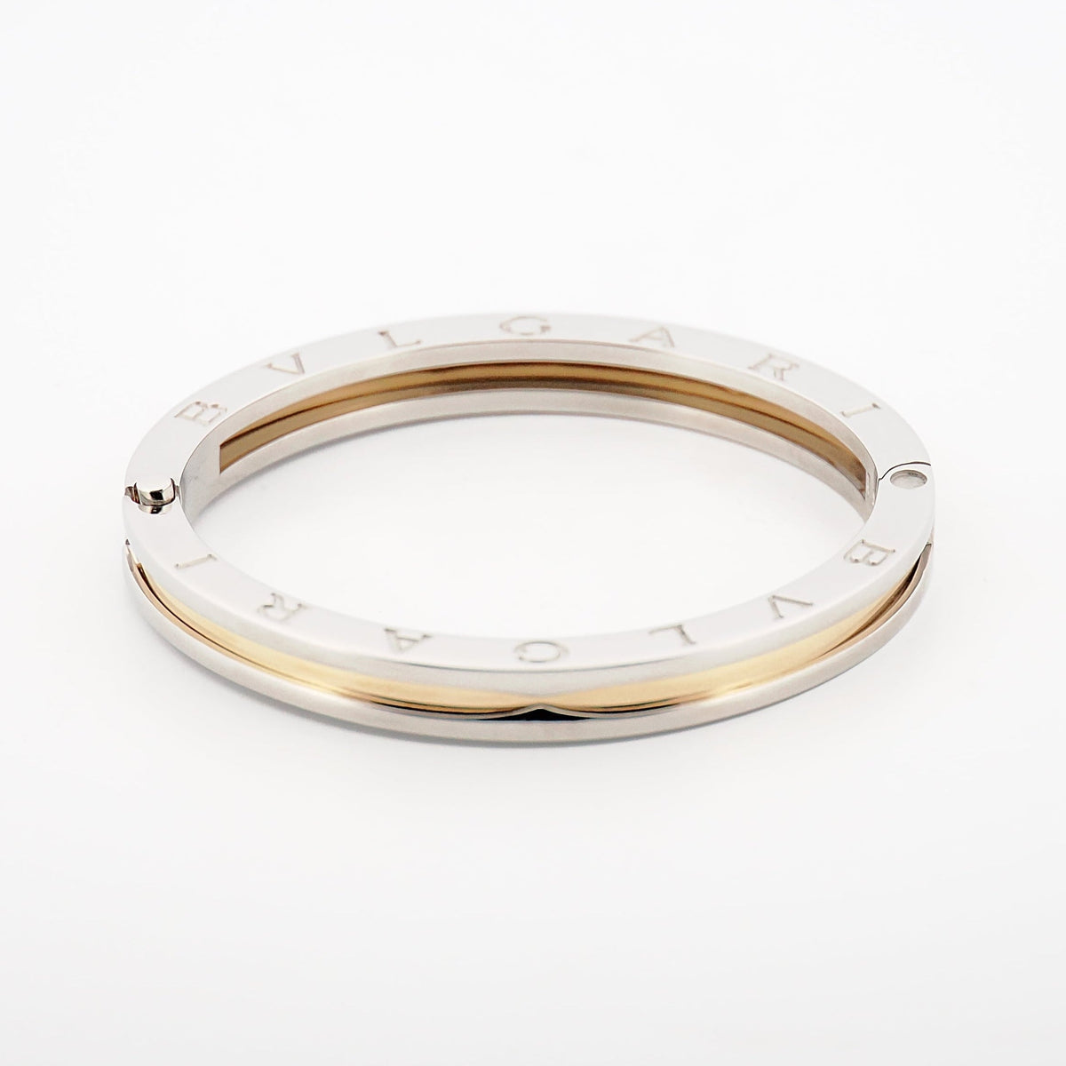 B.Zero1 Armreif in Edelstahl und 18k Gelbgold - Juwelier Spliedt