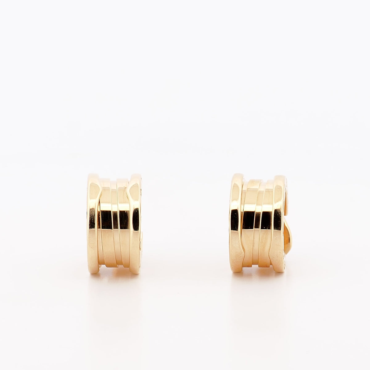 B.Zero1 18 Karat Gelbgold Ohrstecker mit Box - Juwelier Spliedt
