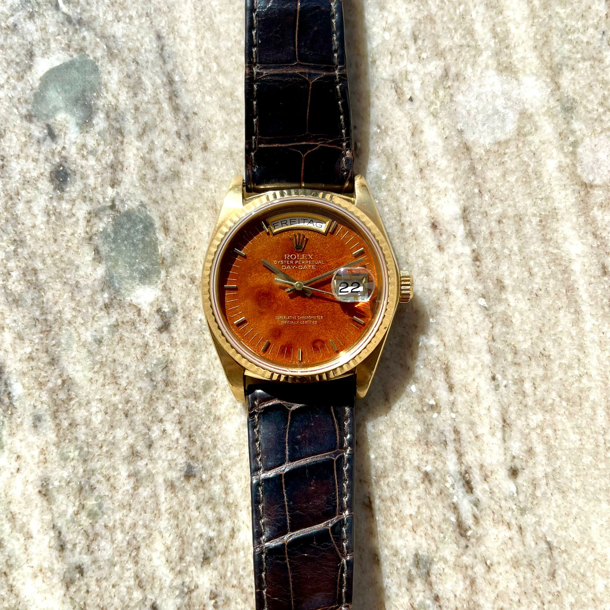 Rolex - Rolex Day-Date 36 German Weekday / very good condition / certificate / service 03/26 / 1978 - [product_sku]