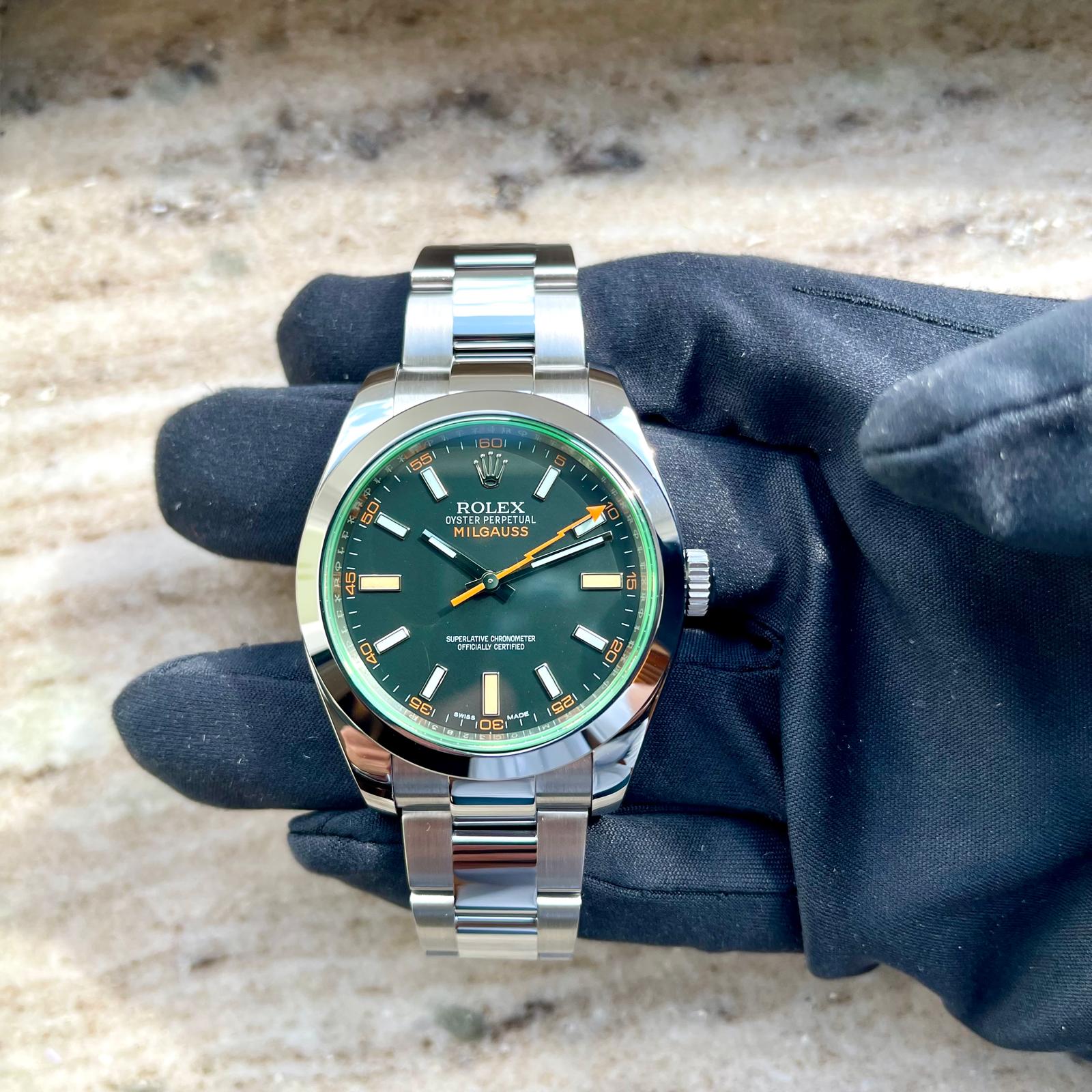 Rolex - Milgauss - 2014 / full set / very good condt. - [product_sku]