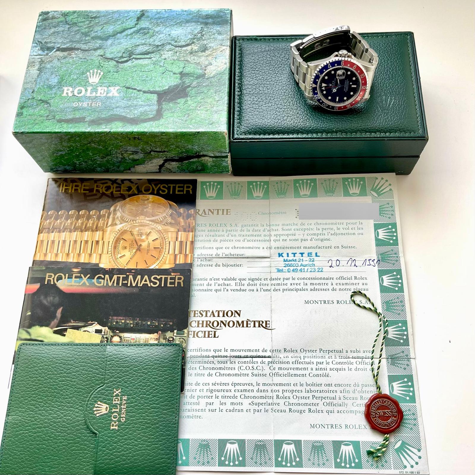Rolex - GMT-Master "Pepsi" (1991) - [product_sku]