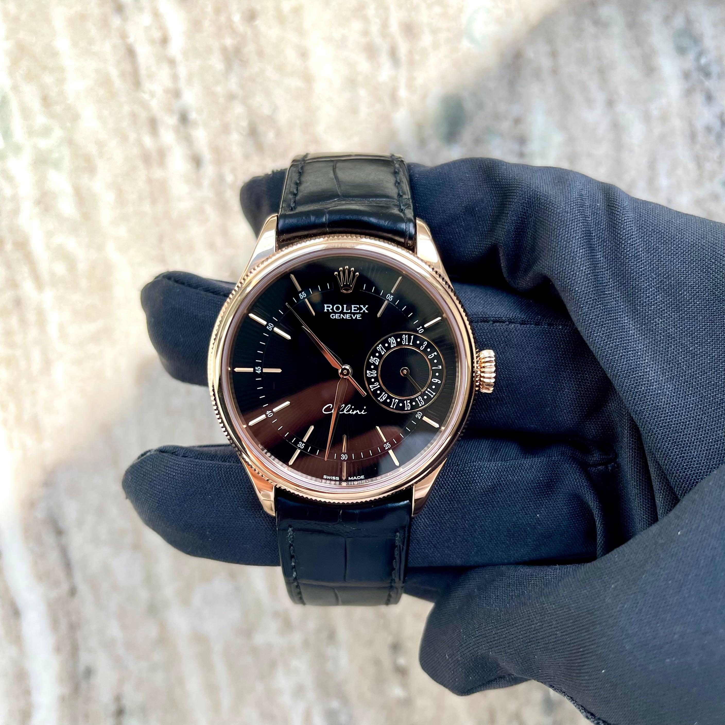 Rolex - Cellini Date 18K Roségold LC100 50515 (2019) - [product_sku]