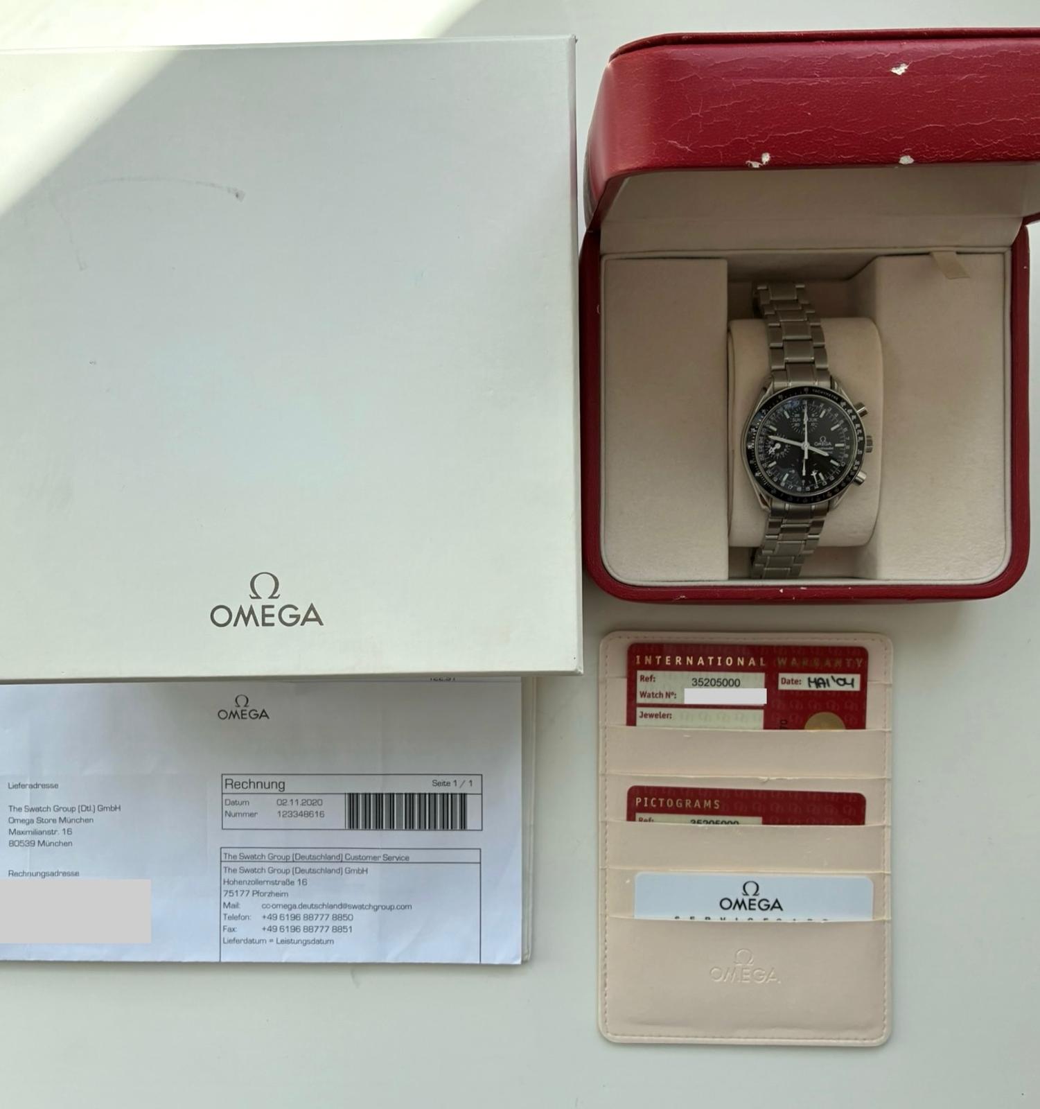 Omega - Speedmaster Day Date Omega service 2020 (2004) - [product_sku]