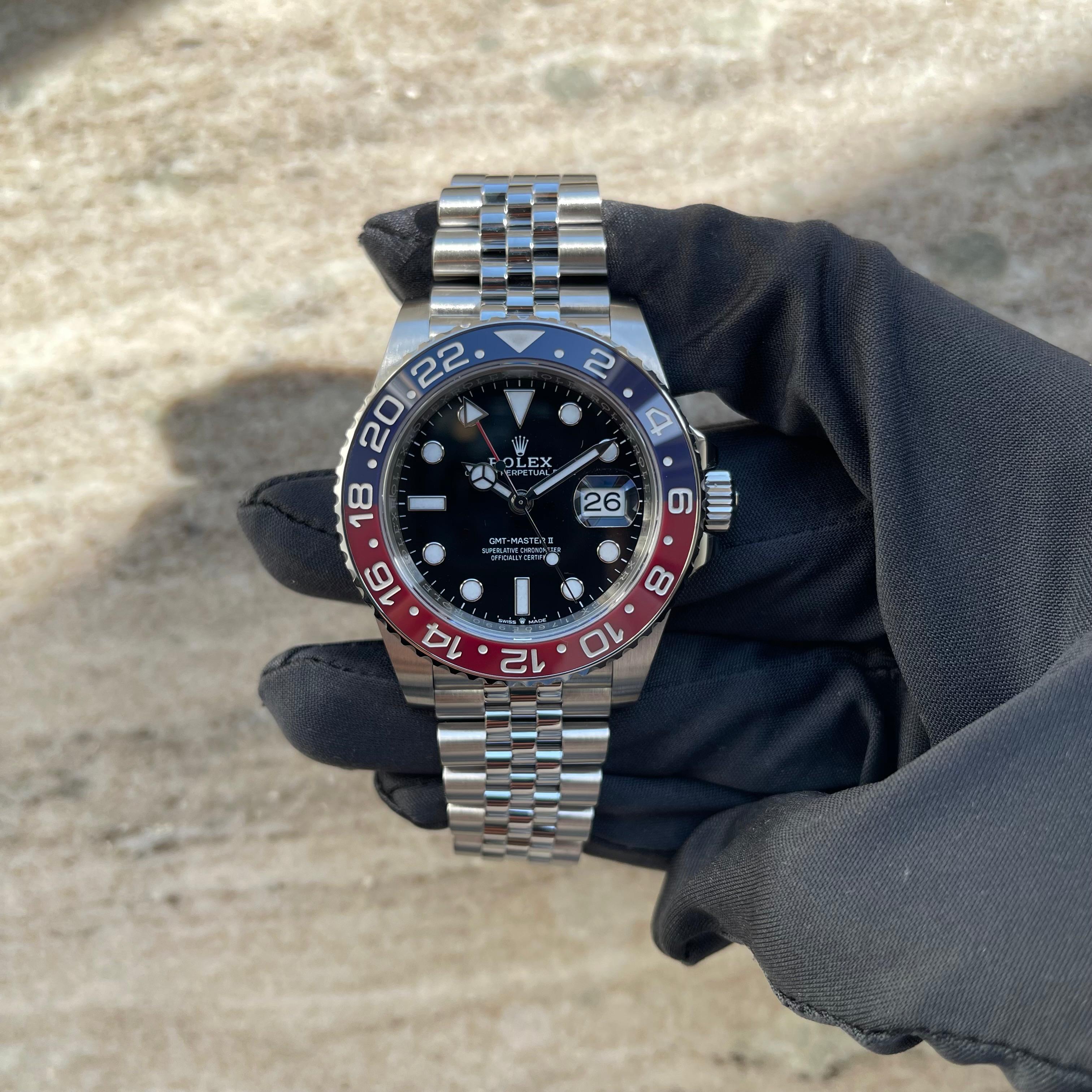 GMT-Master II / Pepsi / Jubilee / Box & Papers / 2020