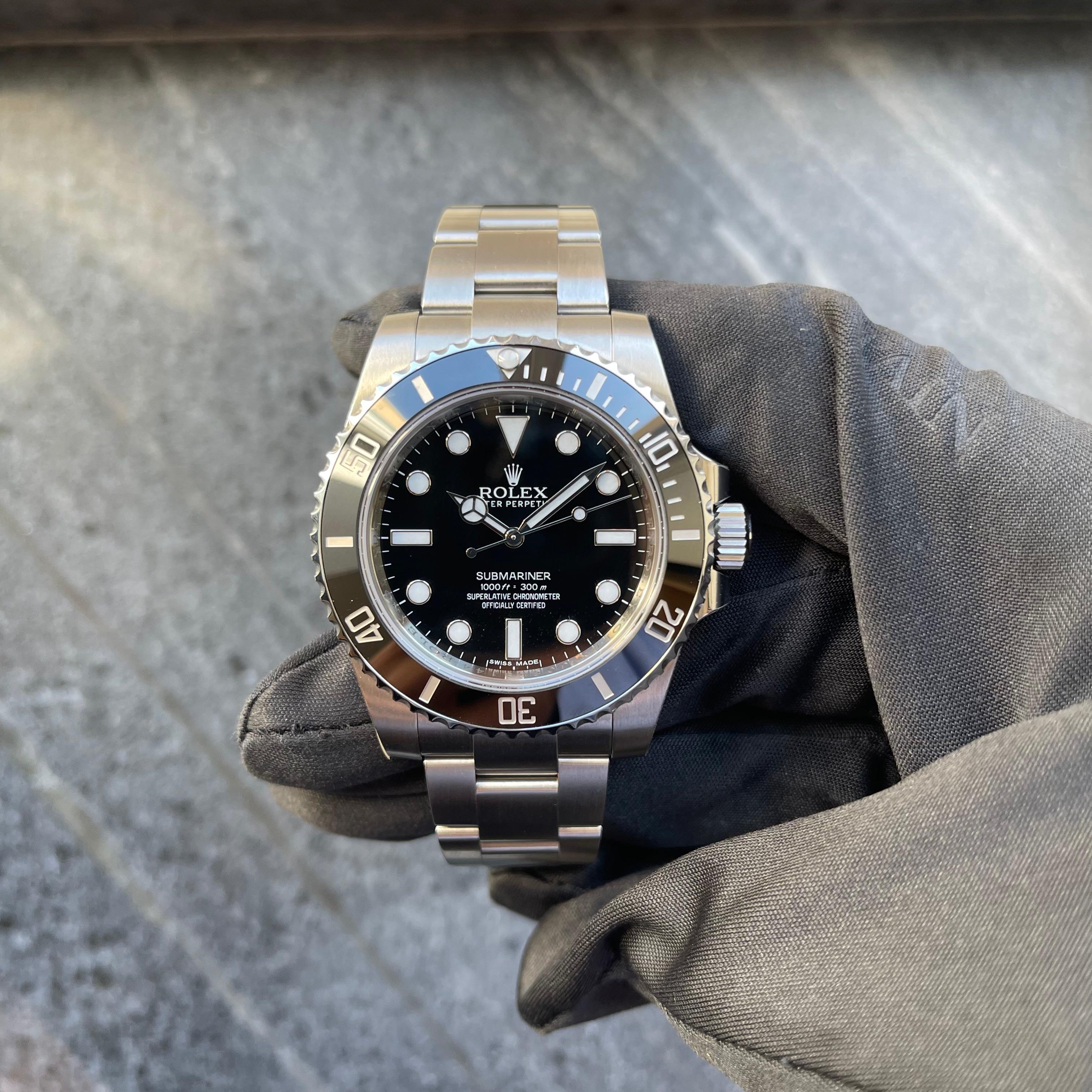 Submariner No Date / Full Set / unworn / fullstickers/ 2013