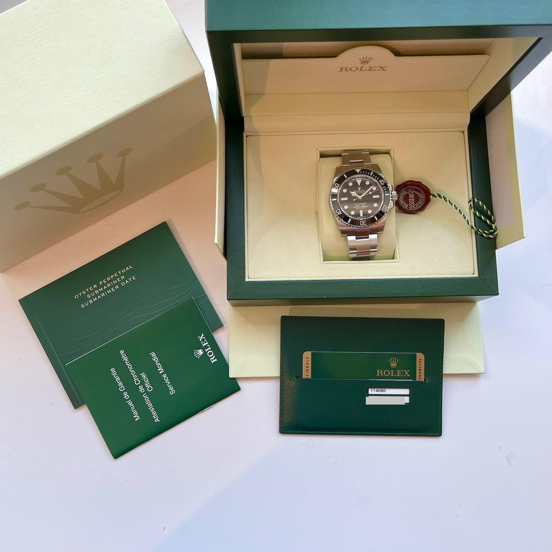 Submariner No Date / Full Set / unworn / fullstickers/ 2013
