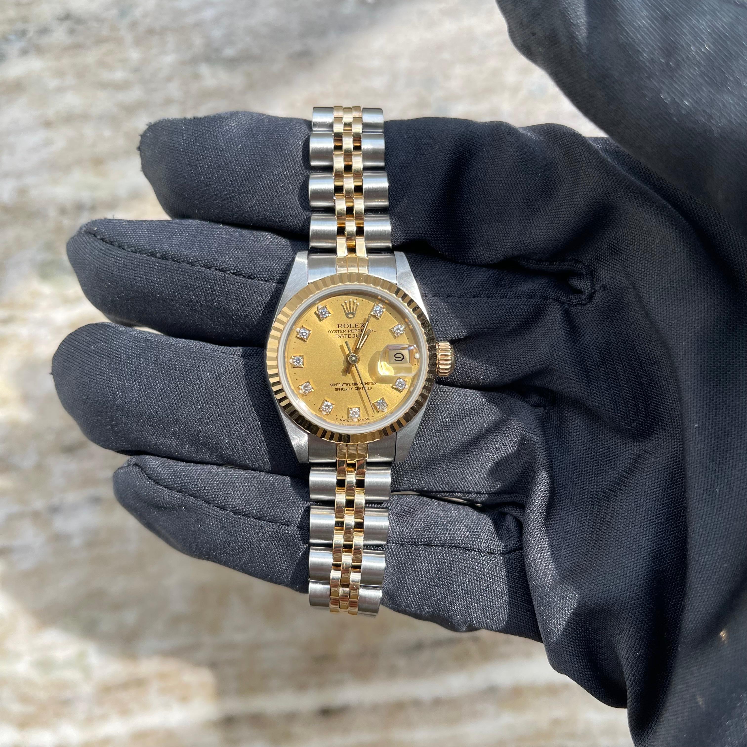 Lady-Datejust Bicolor 26mm / Service 2026 / Full Set (1987)
