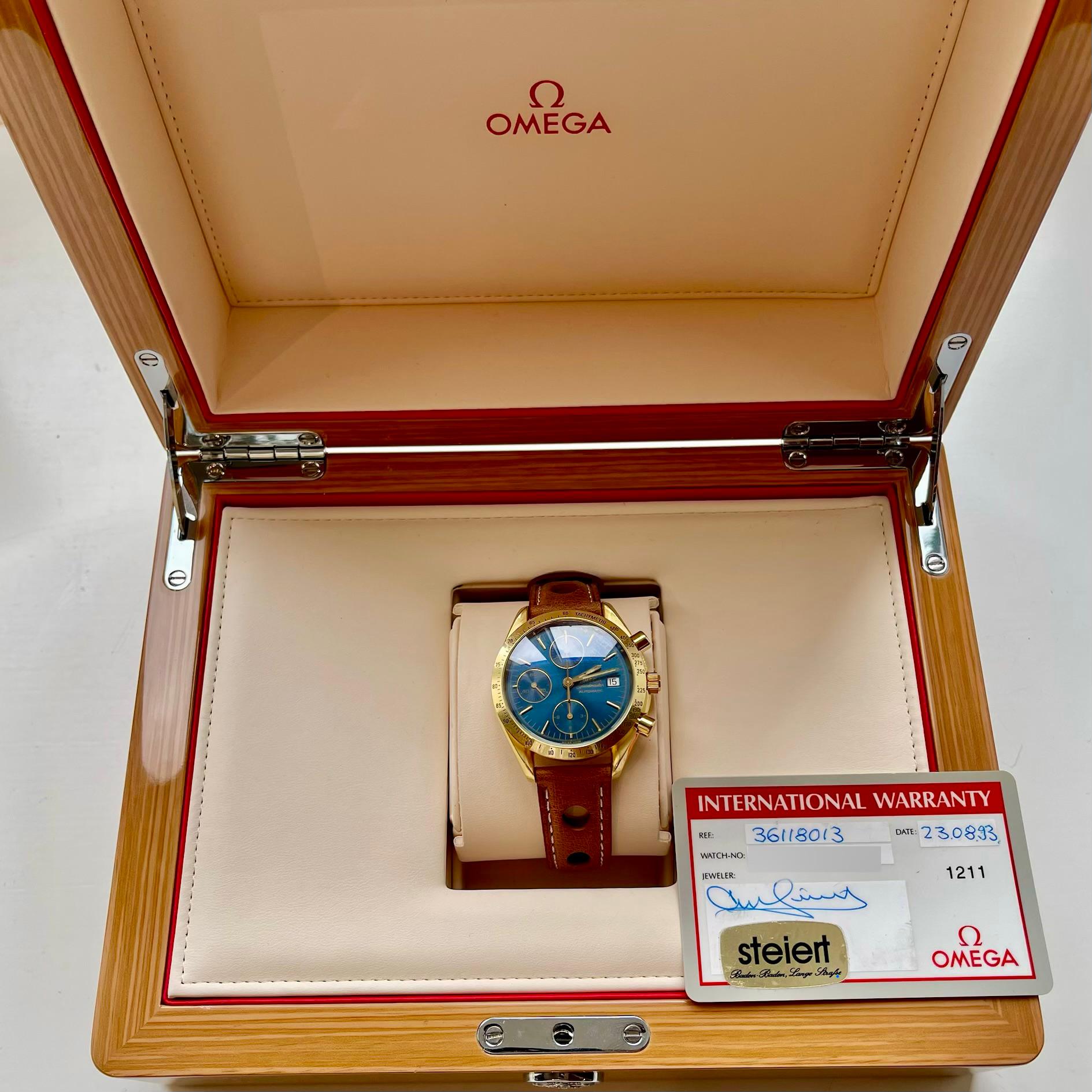 Speedmaster Chronograph Date / Service 26 (1993)