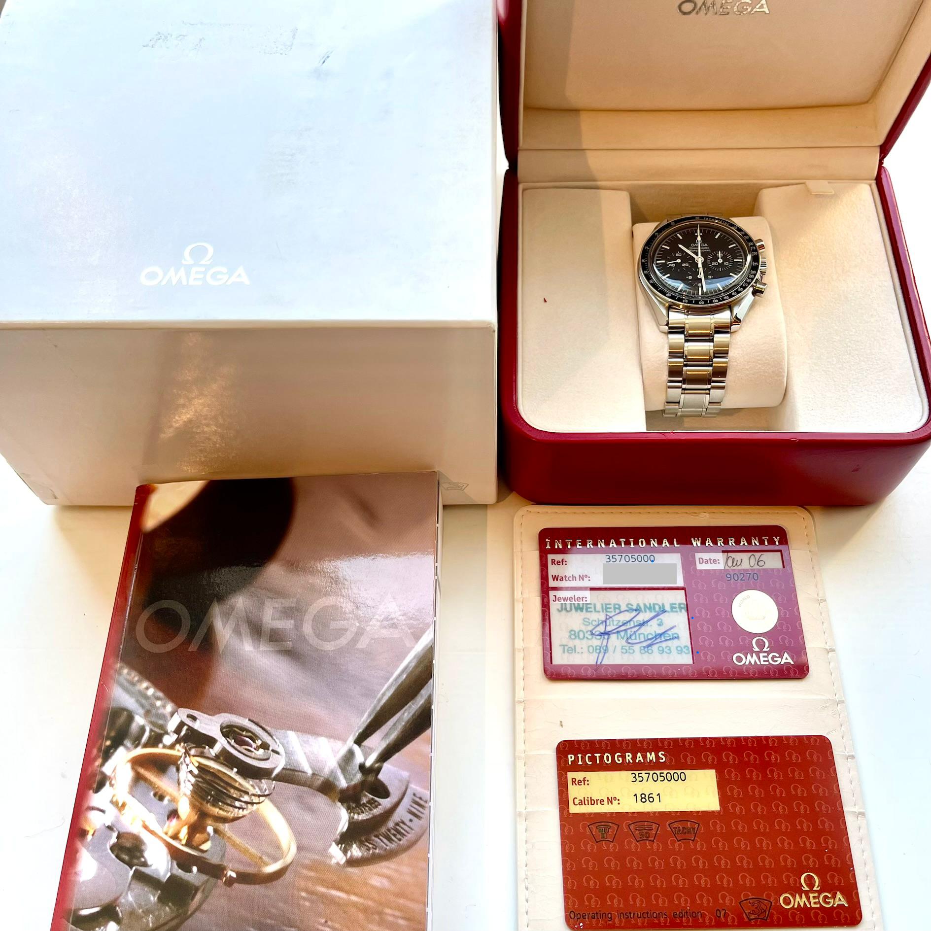 Speedmaster Professional Moonwatch 3570.50.00 Hesalite