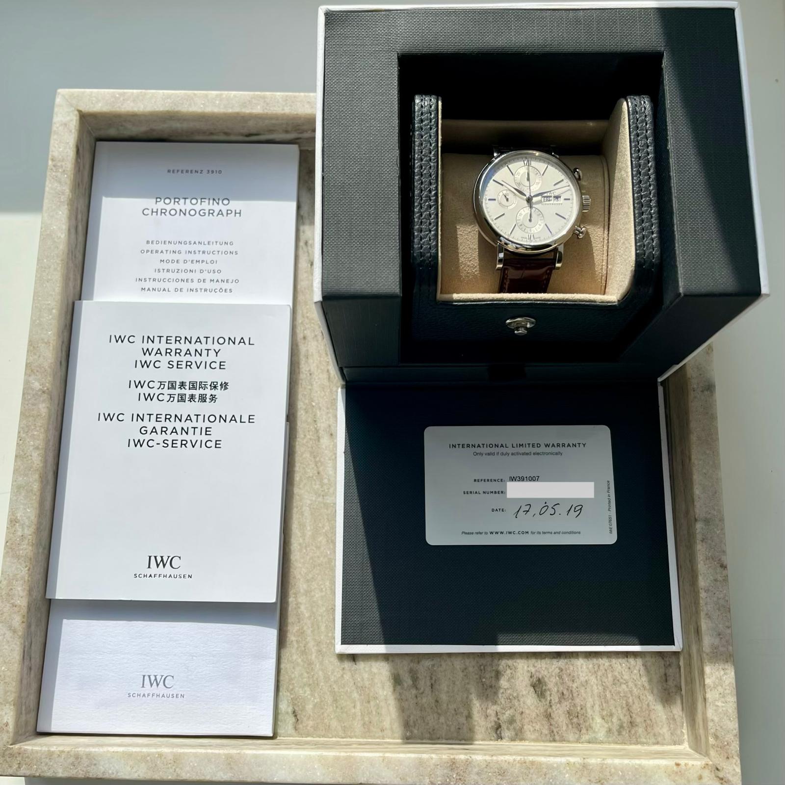 IWC - Portofino Chronograph / full set / very good condt. / 2019 - [product_sku]