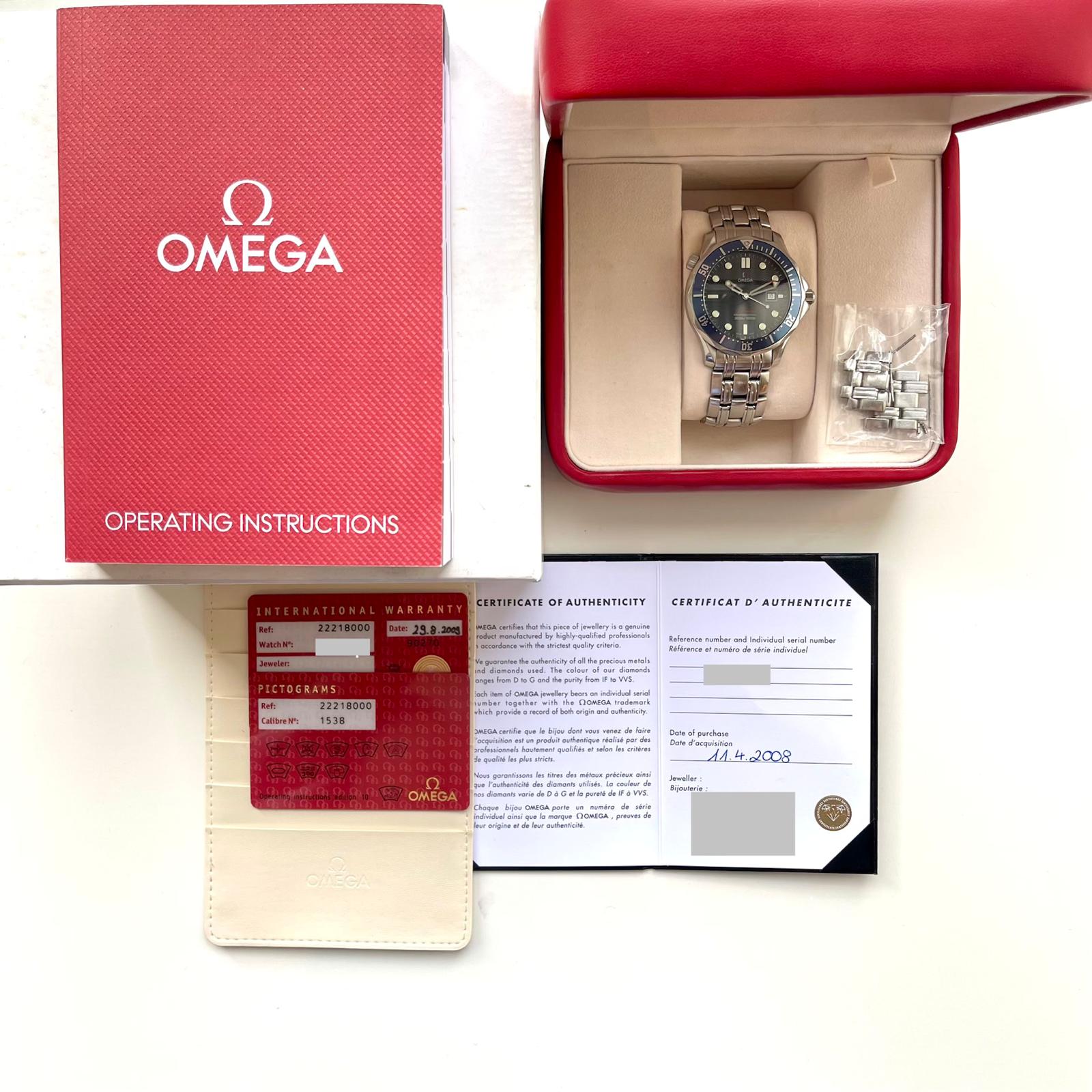Omega - Seamaster / very good condt. / service 2026 / 2009 - [product_sku]