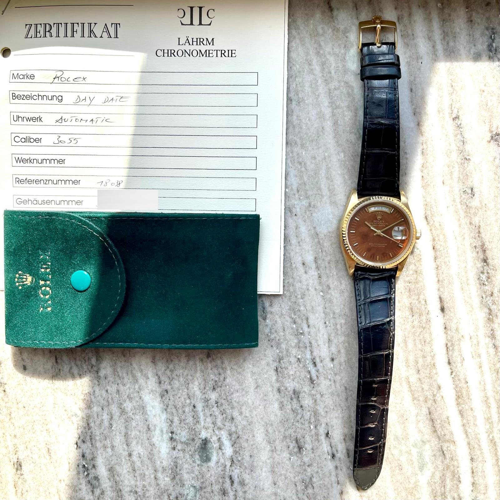Rolex - Rolex Day-Date 36 German Weekday / very good condition / certificate / service 03/26 / 1978 - [product_sku]