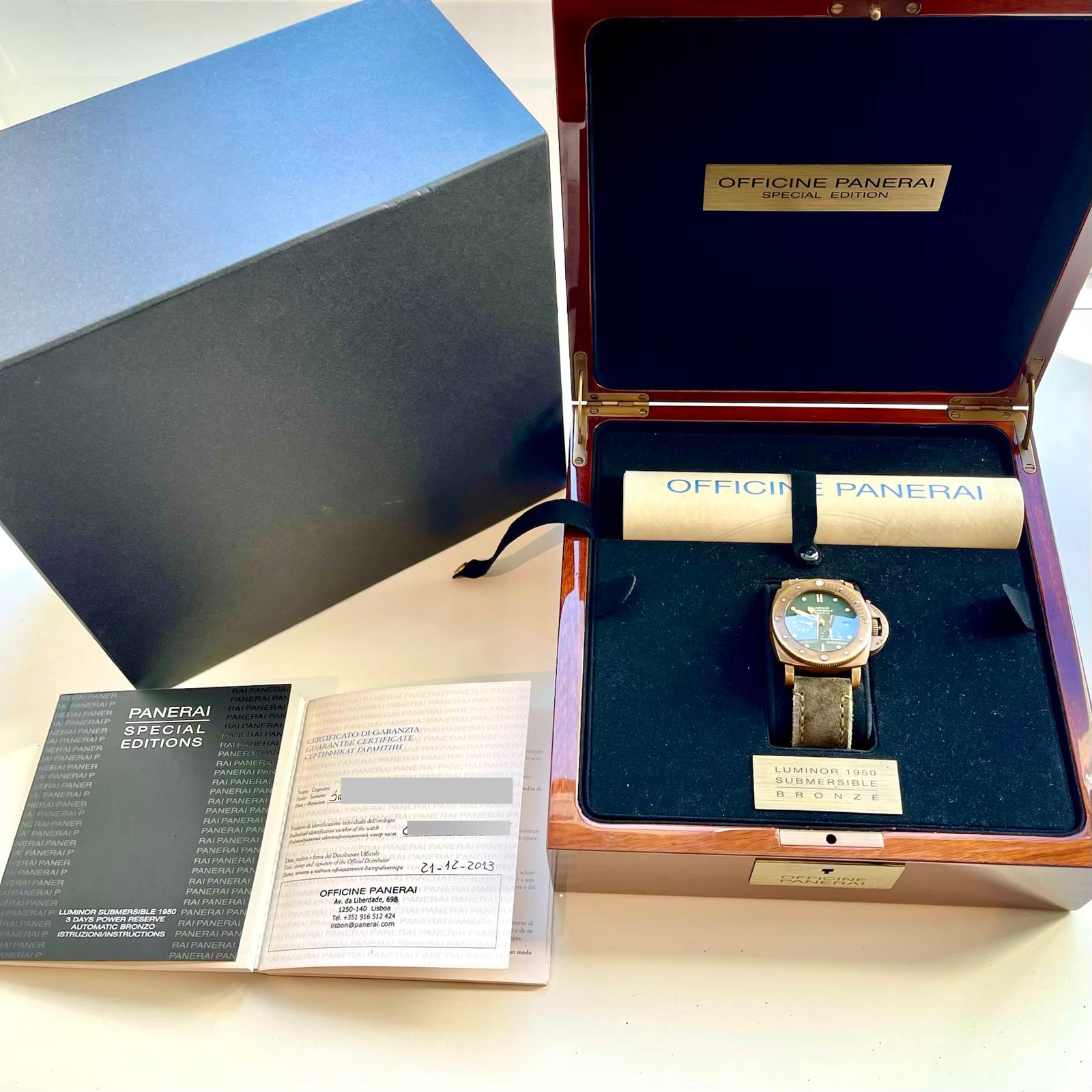 Panerai - Luminor Submersible Limited Edition 21 of 1000 (2014) - [product_sku]