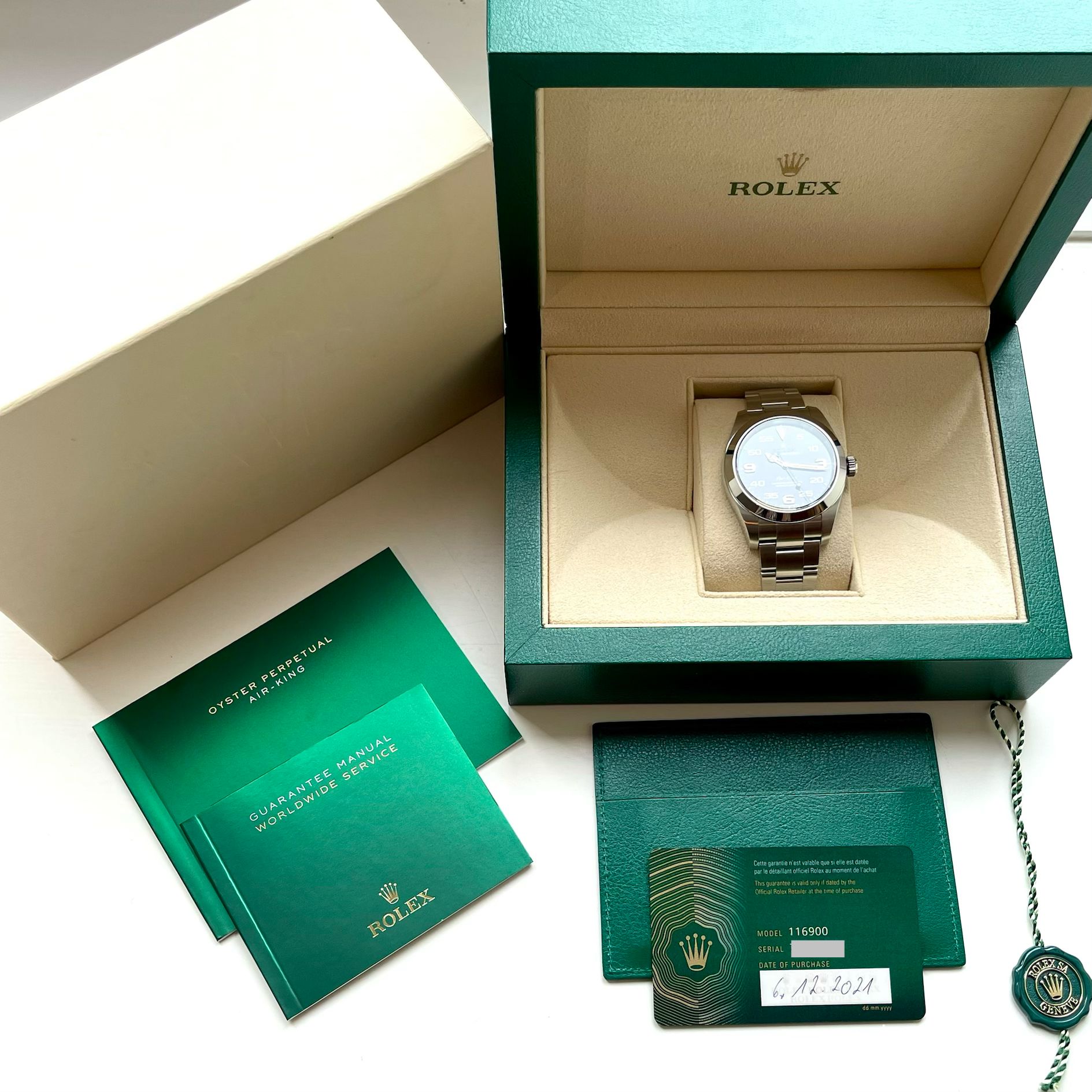 Rolex - Rolex Air King 116900 Rolex Air King 116900 (2021) - [product_sku]