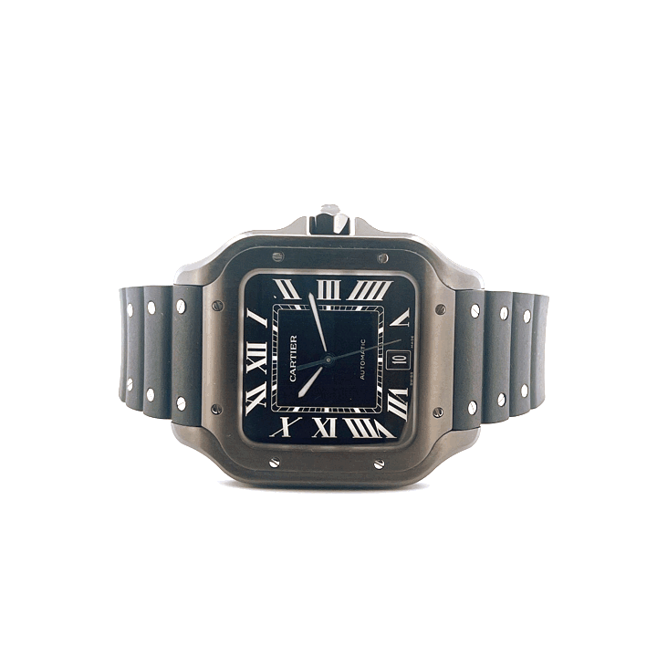 Cartier - Santos Steel & DLC - Juwelier Spliedt - [product_ Artikelnummer]