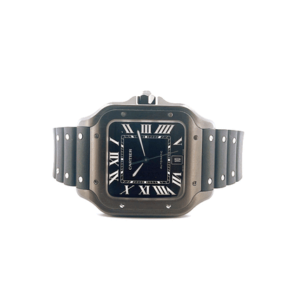 Cartier - Santos Steel & DLC - Juwelier Spliedt - [product_ Artikelnummer]
