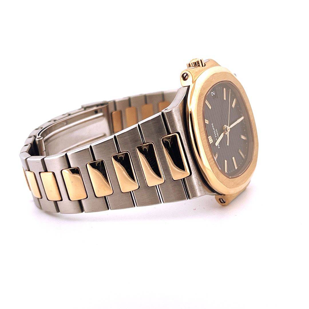 Patek Philippe - Nautilus Ref. 3800/1 - Blue Dial - Bicolor - Juwelier Spliedt - [product_ Artikelnummer]